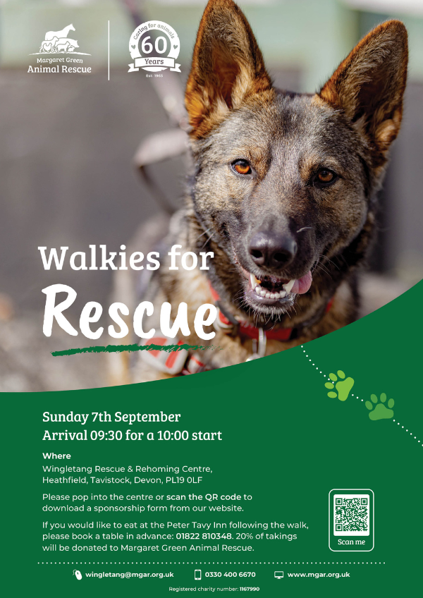 Walkies for Rescue Poster 2025